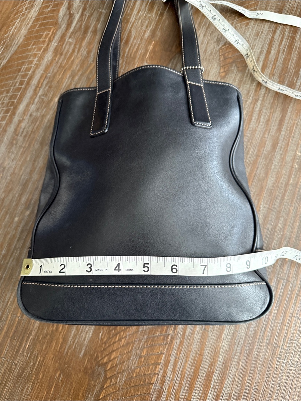 COACH Vintage Hampton Lunch Tote Shoulder Bag black - Picture 6 of 16